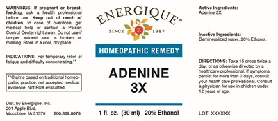 Adenine 3x (Enrglkrk1125 Adenine 3x)